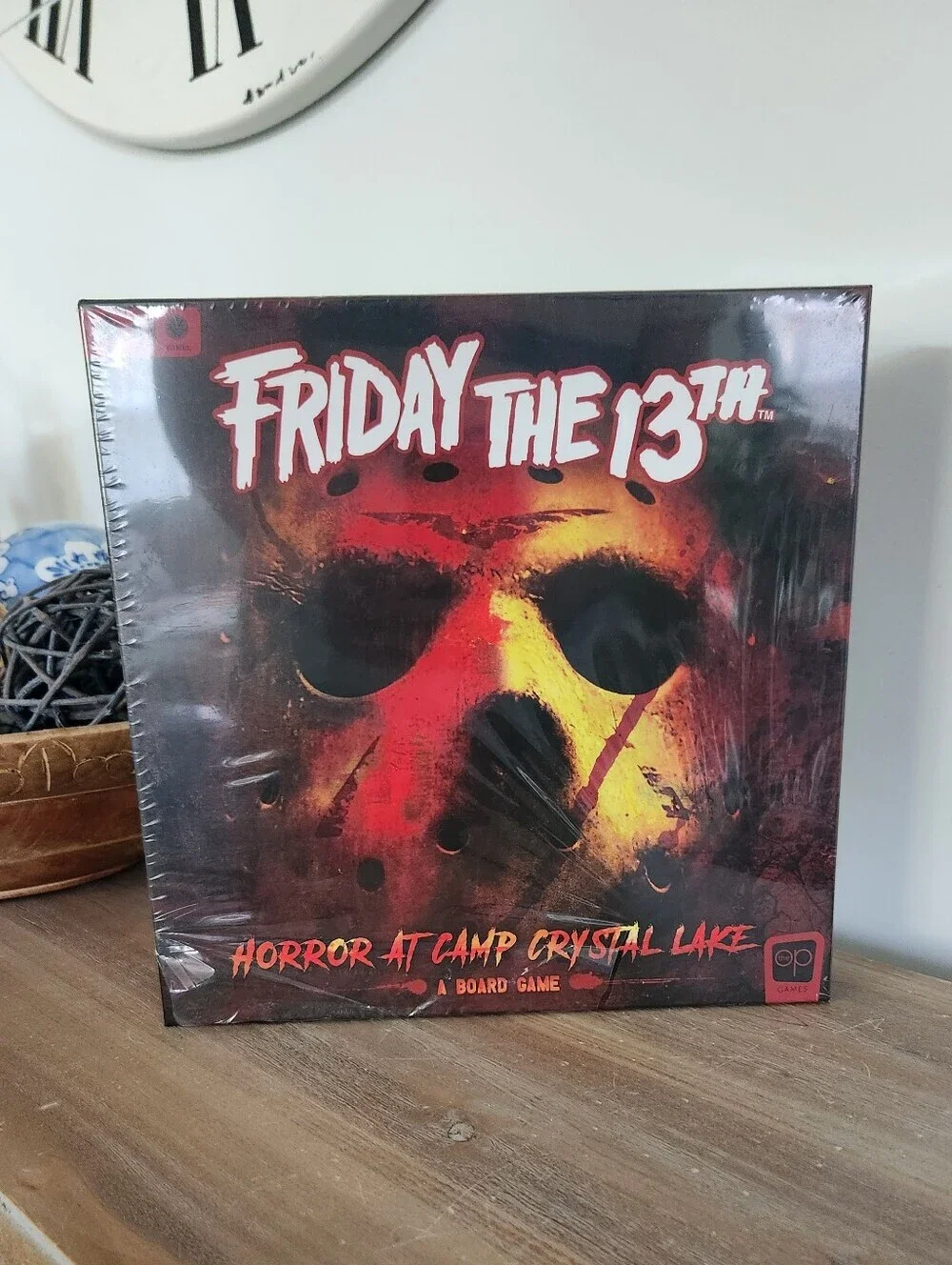 Friday the 13th Horror at Camp Crystal Lake Board Game NEW Sealed OP Games Jason